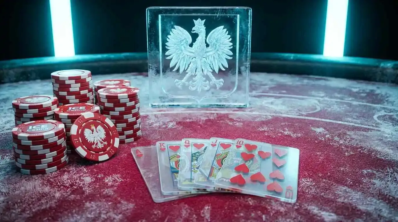 Royal Flush at poker table